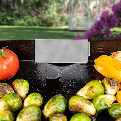 Miniatura 4 de Puerta de grasa para parrilla Blackstone, trampa de grasa de bloque de acero inoxidable para parrilla Blackstone plana superior y otras parrillas,