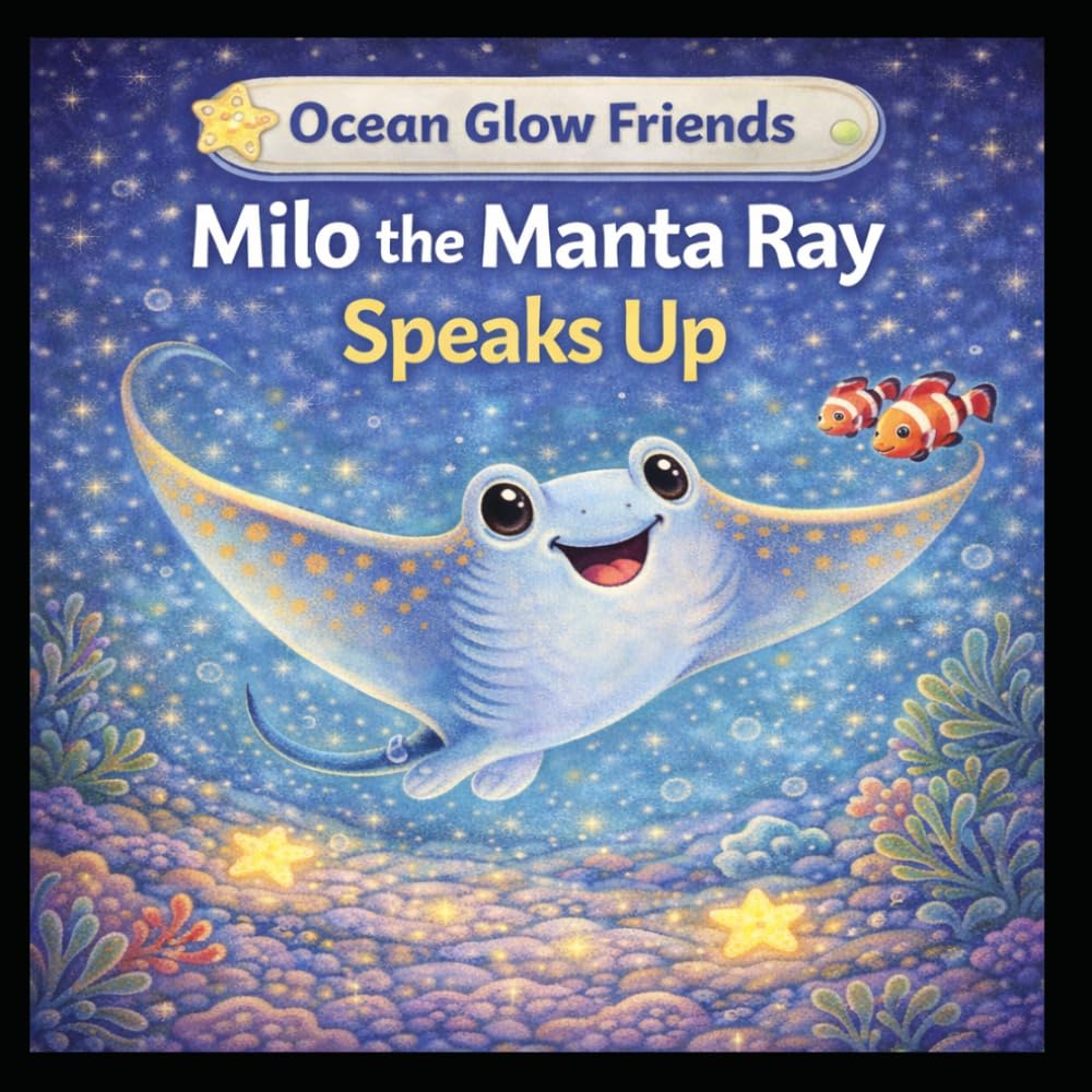 Milo the Manta Ray Speaks Up (Ocean Glow Friends)