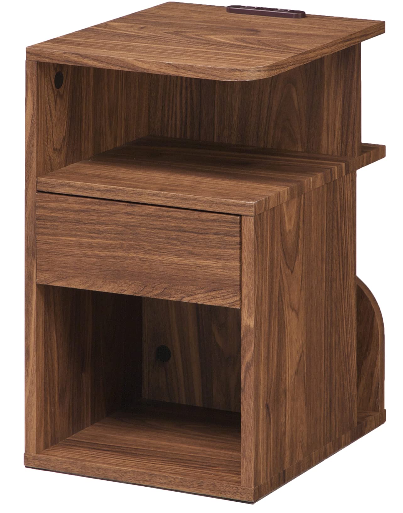 ナイトテーブル ブラウン（BR）【幅30×奥行36cm】 楽天市場