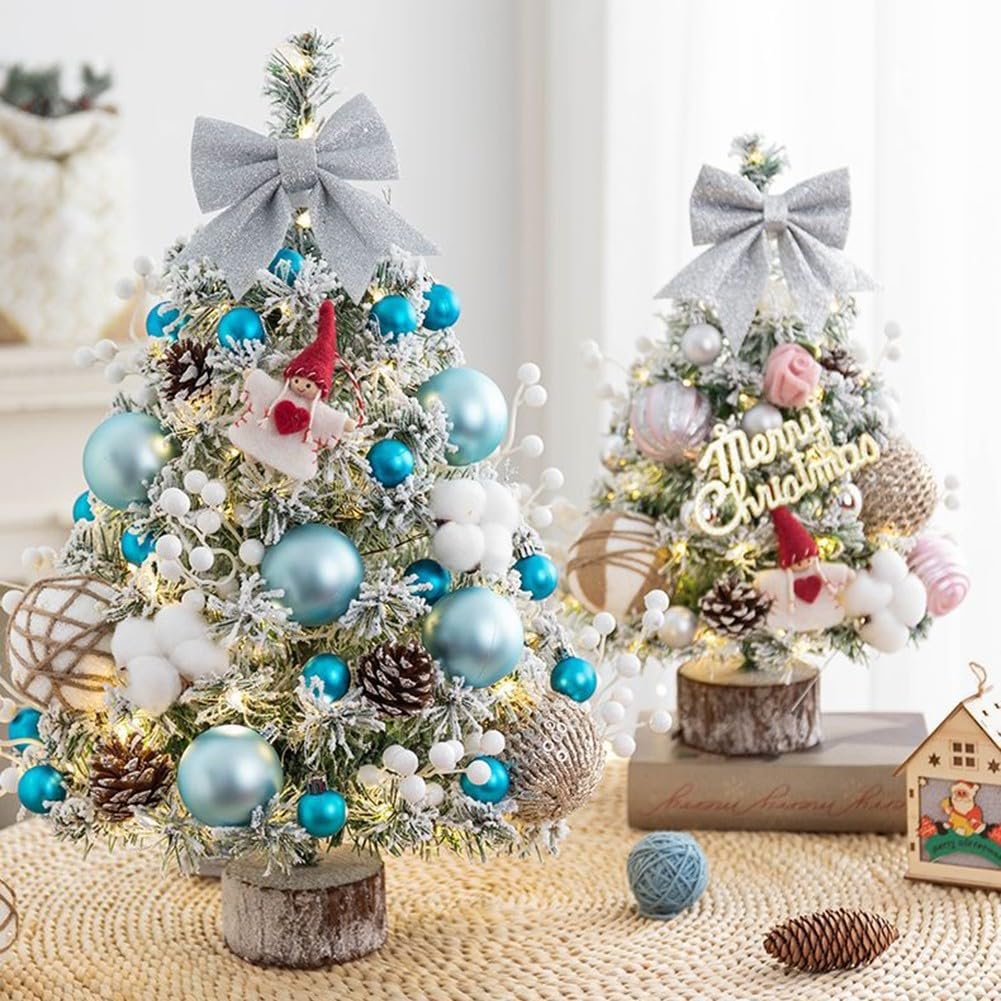 Albero Di Natale Artificiale Illuminato Allix à Piquer Dans Le Sol Alt 60 Cm Bianco Caldo 150108