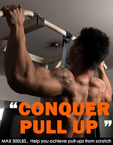 Miniatura 3 de Fitarc Pull Up Assistance Bands Set,Pull Up Assist Strap with Handle,14 Levels of Assistance Up to 300LBS