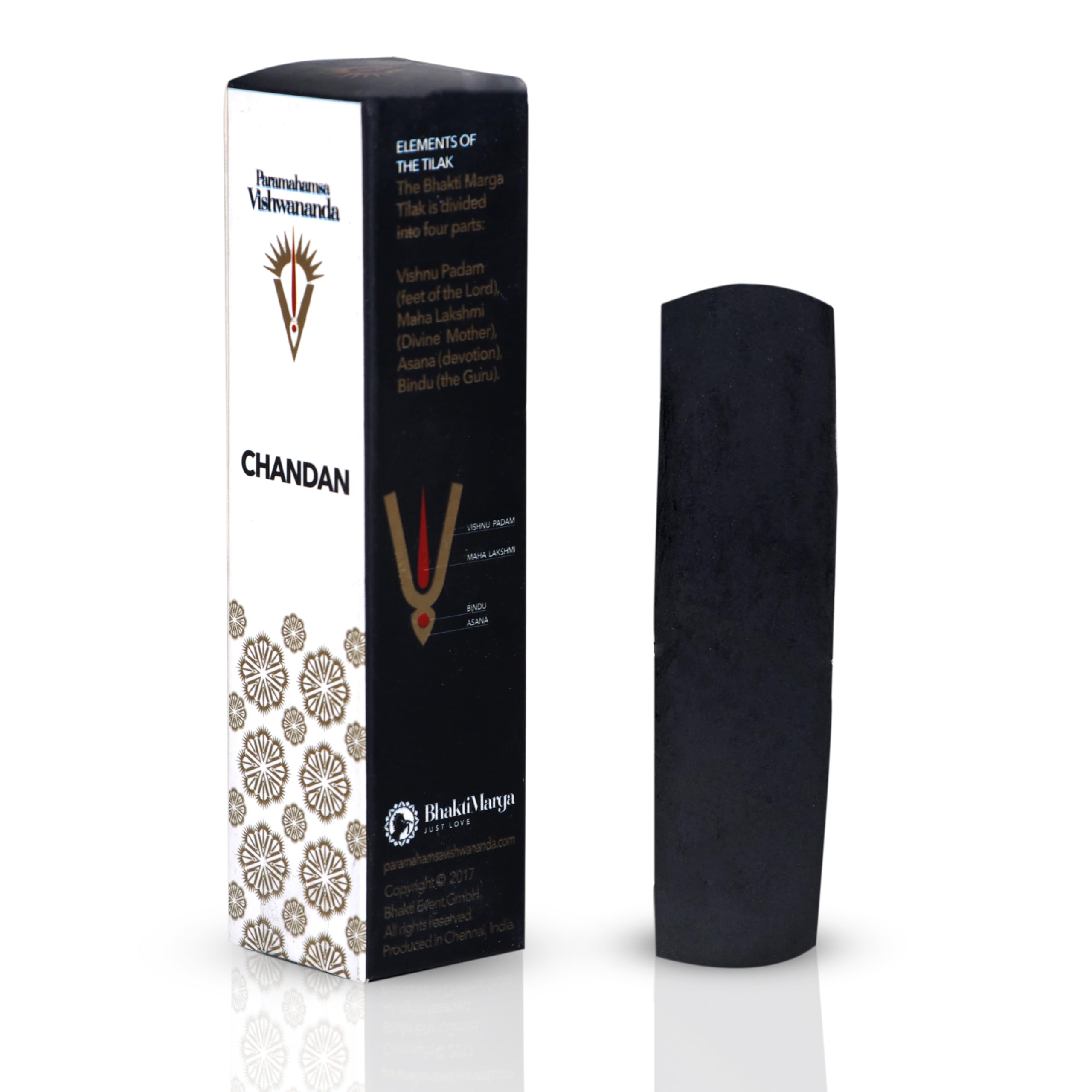 Giri Srichurnam - 25 GMS | Thiruman/Namakatti/Holy Stick/Black Colour/Long Stick-image-0