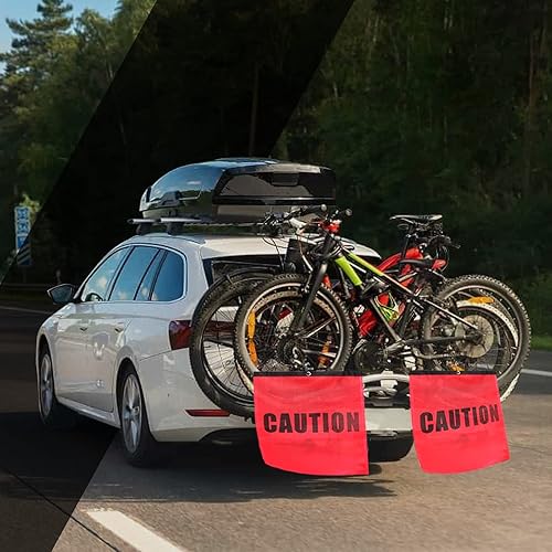 Miniatura 4 de Bandera de seguridad con enlace rápido, carga de gran tamaño, 18 x 18 pulgadas, paquete de 2