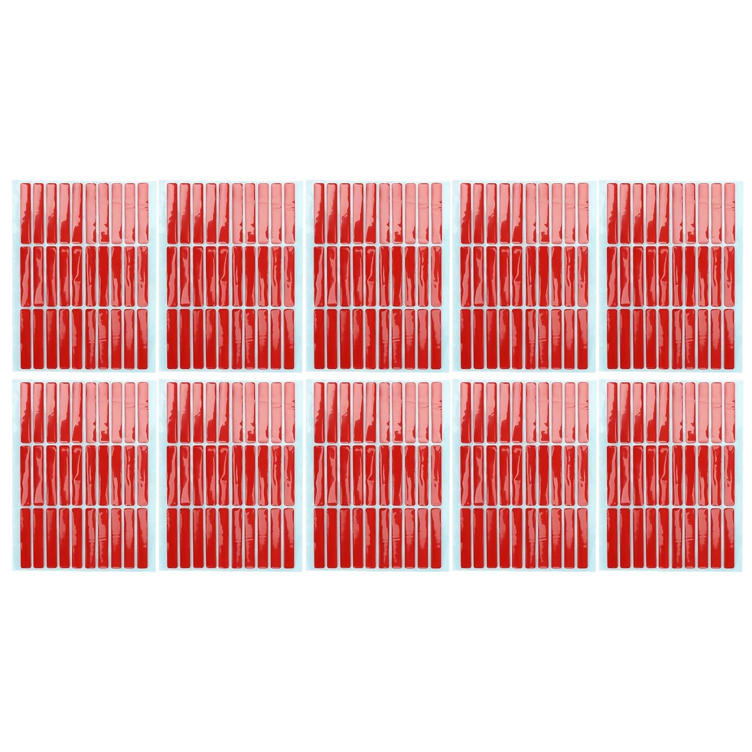 ayushicreationa 1 Sheet Nail Art Tape Nail Mounting Tape Salon Double Sided Adhesive Tape Accessory for Nail Tip Color Display for Salon(30pcs)-picture-25