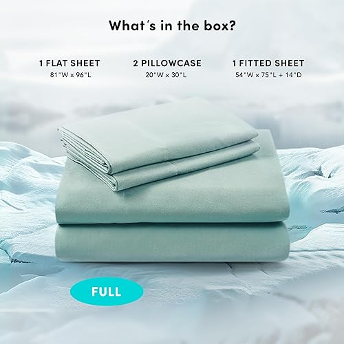 Miniatura 3 de Comfort Spaces - Juego de sábanas de 4 piezas Coolmax supersuave y resistente a la decoloración que absorbe la humedad con elásticos alrededor que