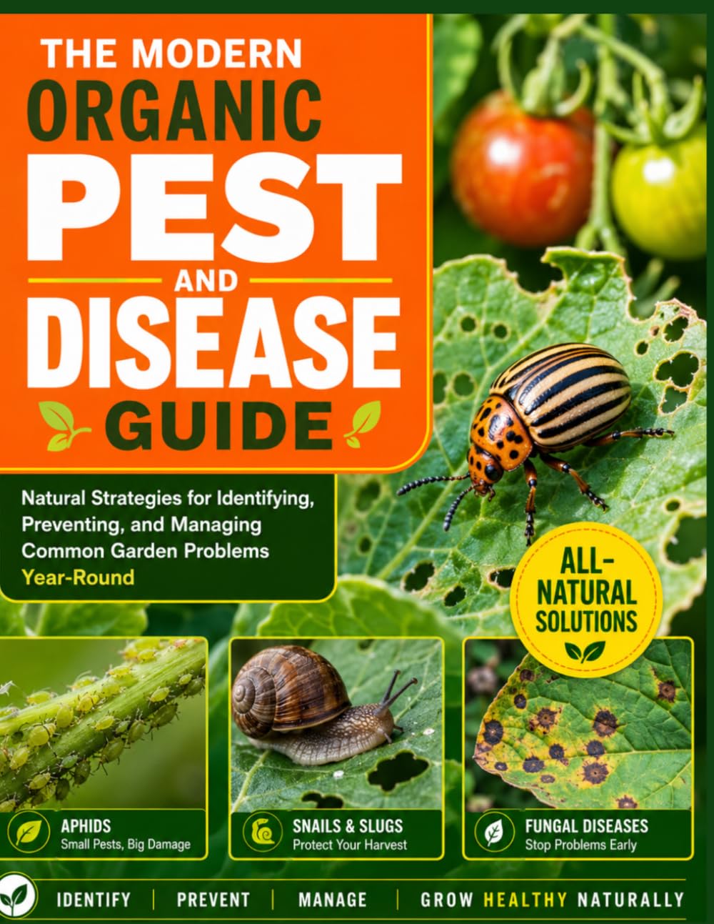 The Modern Organic Pest and Disease Guide: Natural Strategies for Identifying, Preventing, and Managing Common Garden Problems Year-Round