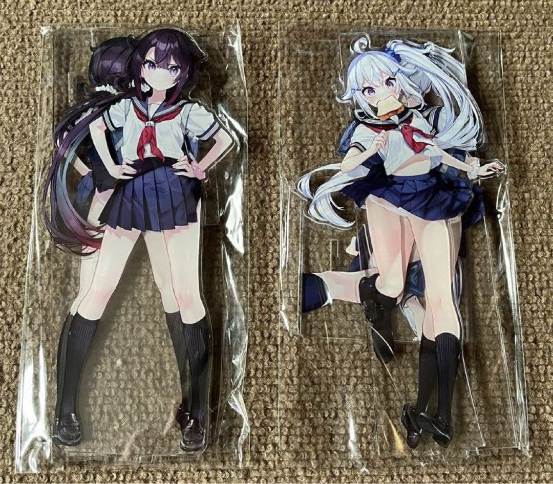 Amazon.co.jp: アクリルスタンド 刹那?? 未来ちゃん アクリルジオラマ