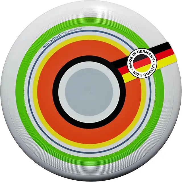 Eurodisc 175g Ultimate Frisbee - Stabile 100m Flugbahn - Nachhaltiges Outdoor-Spielzeug