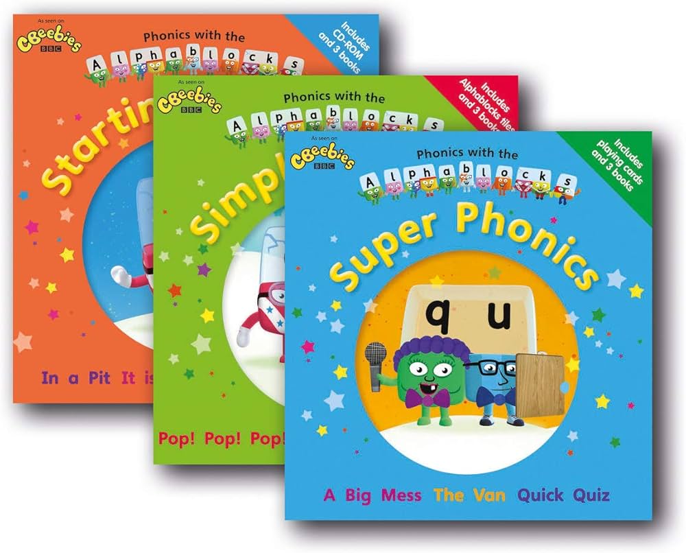 Phonics with the Alphablocks Multi-pack: Starting Phonics, Simple
