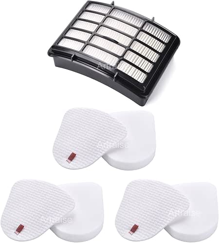 Artraise 1+3 Pack Filters for Shark Vacuum Filter Replacement, fit