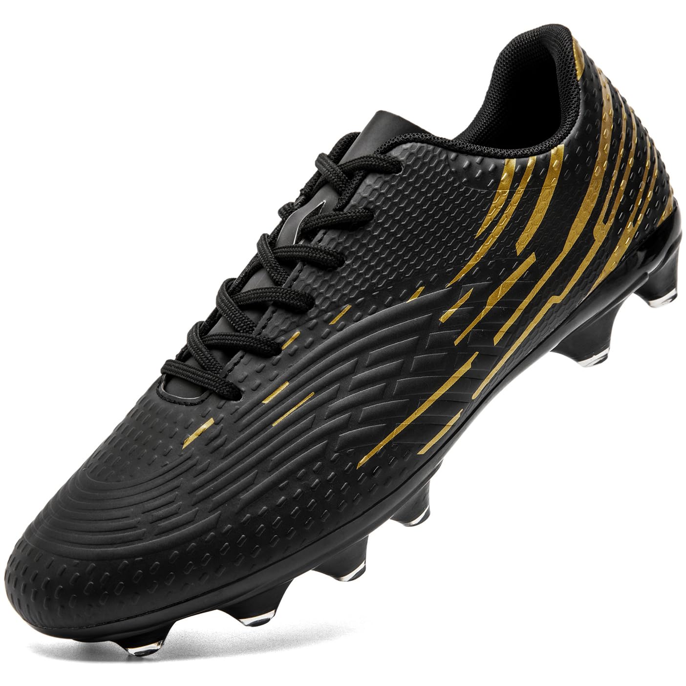 DimaiGlobal Herren Fußballschuhe mit Stollen Hallen Fußballschuhe Damen Kunstrasen Kickschuhe Futsal Schuhe Jugendliche Fussballschuhe Stollenschuhe​ Trainingsschuhe Unisex