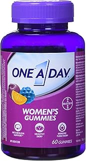 One A Day Women's Gummies Multivitamin, Specially Formulated with Vitamins and Minerals for Women, 60 Gummies