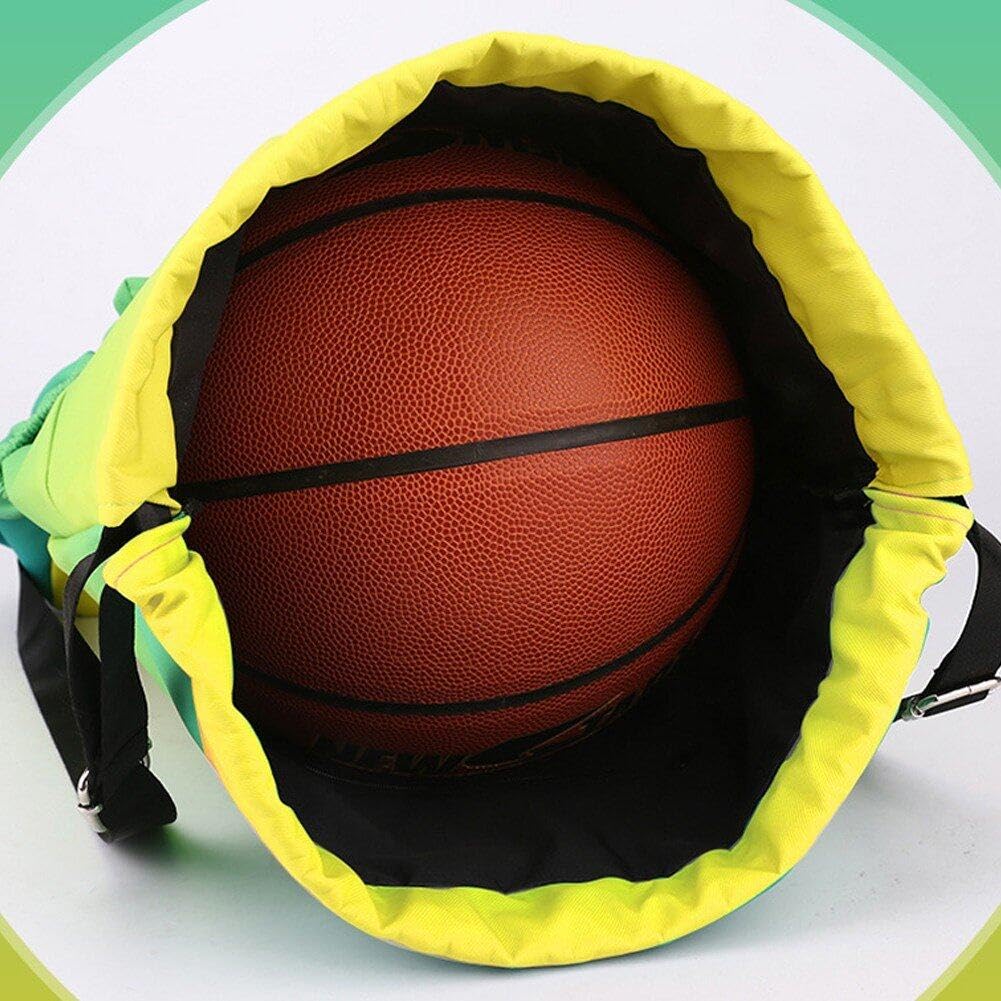 Wasserdichter Turnbeutel Mit Kordelzug | Nylon, 46x34 Cm | Für Sport, Schwimmen, Reisen, Yoga | Schwarz