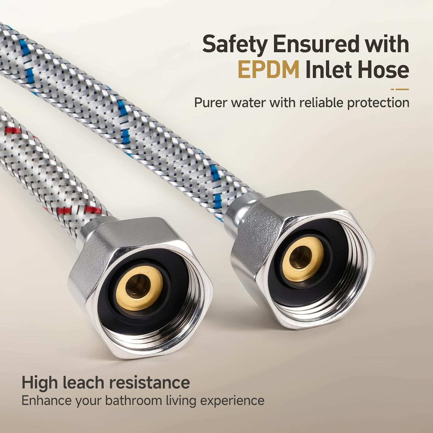 Modern Single Hole Bathroom Faucet | 7.4" Matte Black Luxury Single Handle Bathroom Faucet with Solid Brass Body, Spot-Free Finish & Anti-Splash | 1 or 3 Hole | Geometric Square Design - Image 5