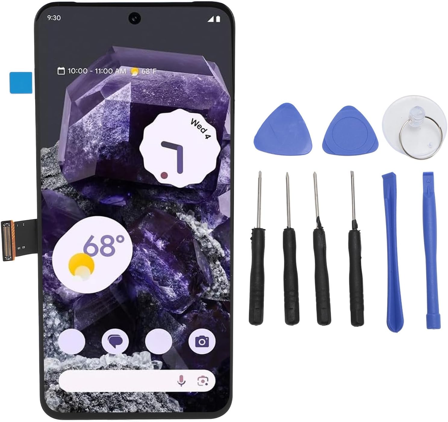 Organic Replacement Screen for 8 5G GKWS6 G9BQD Frame & Digitizer Assembly with Repair Tools Included