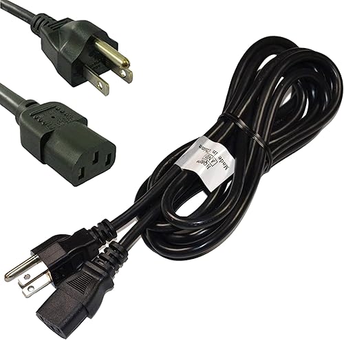 Miniatura 1 de HQRP Cable de alimentación de CA de 10 pies para Roland Fantom-XR, Fantom X6 X7 X8, V-Synth, Fantom-S, cable de red para teclado sintetizador