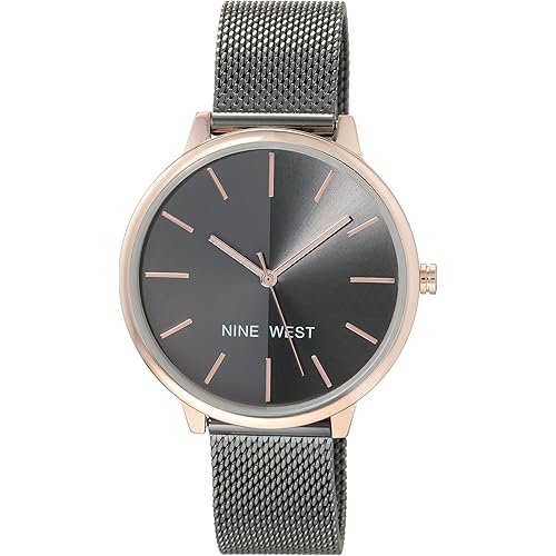 Nine West Women's Mesh Bracelet Watch