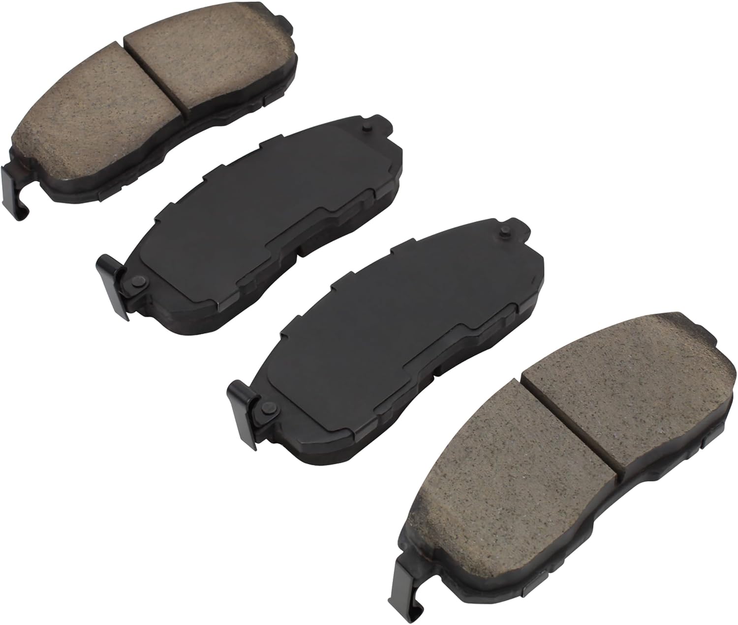 QUALITY-BUILT Front Ceramic Brake Pads, Premium 1001-0815BC, Compatible with 2007-2019 Nissan (Altima,Juke,Sentra)