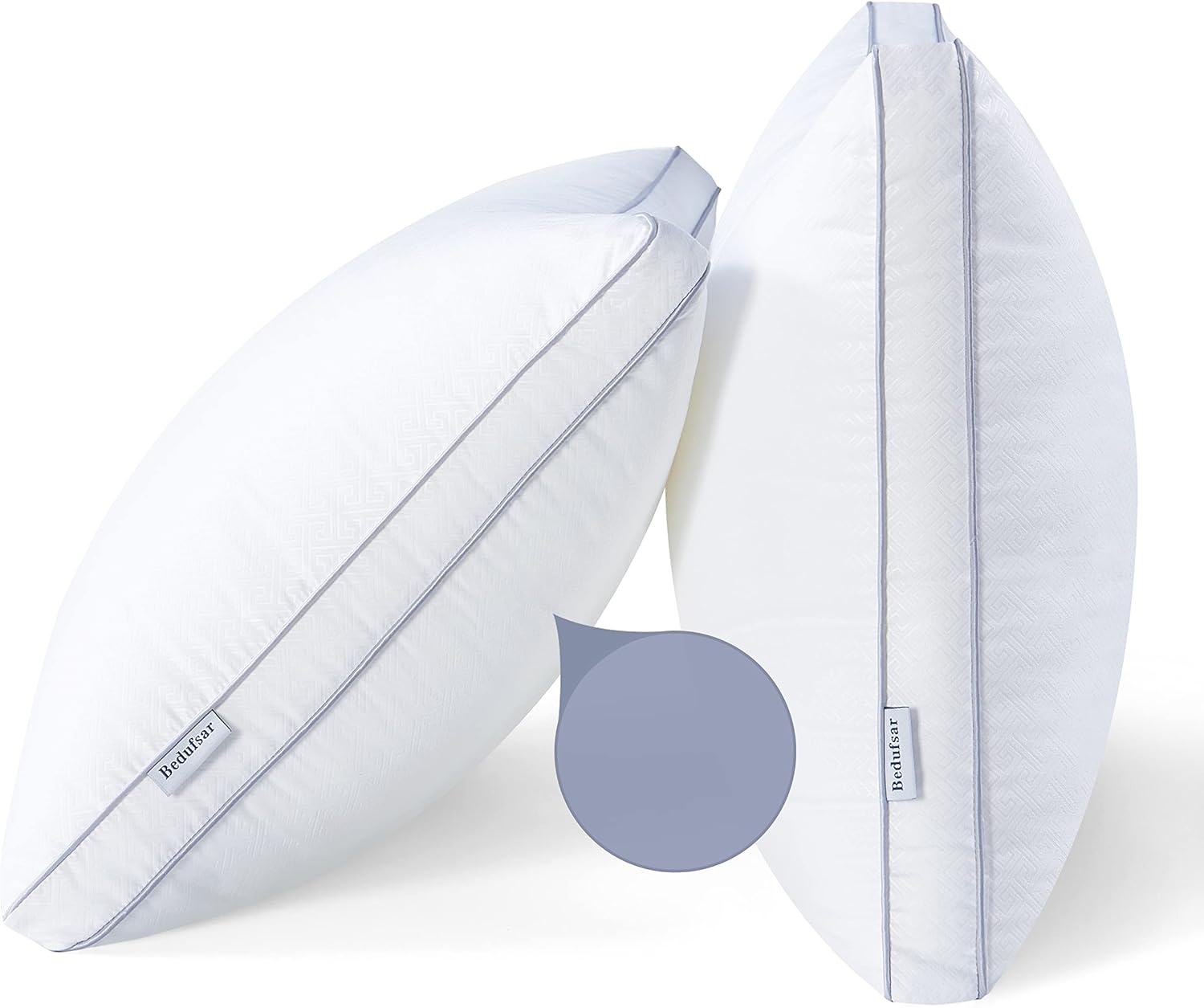 Bedufsar Bed Pillows for Sleeping, Queen Size Pillows Hotel