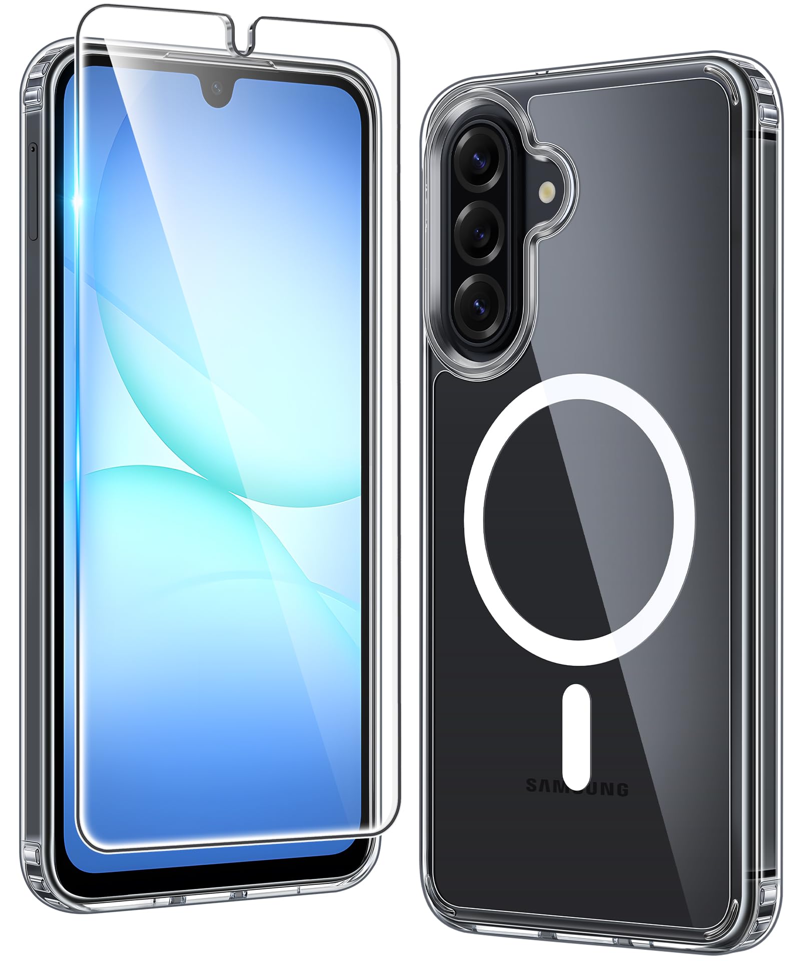 Amazon.com: FNTCASE for Samsung Galaxy A17-5G Case: Galaxy A16