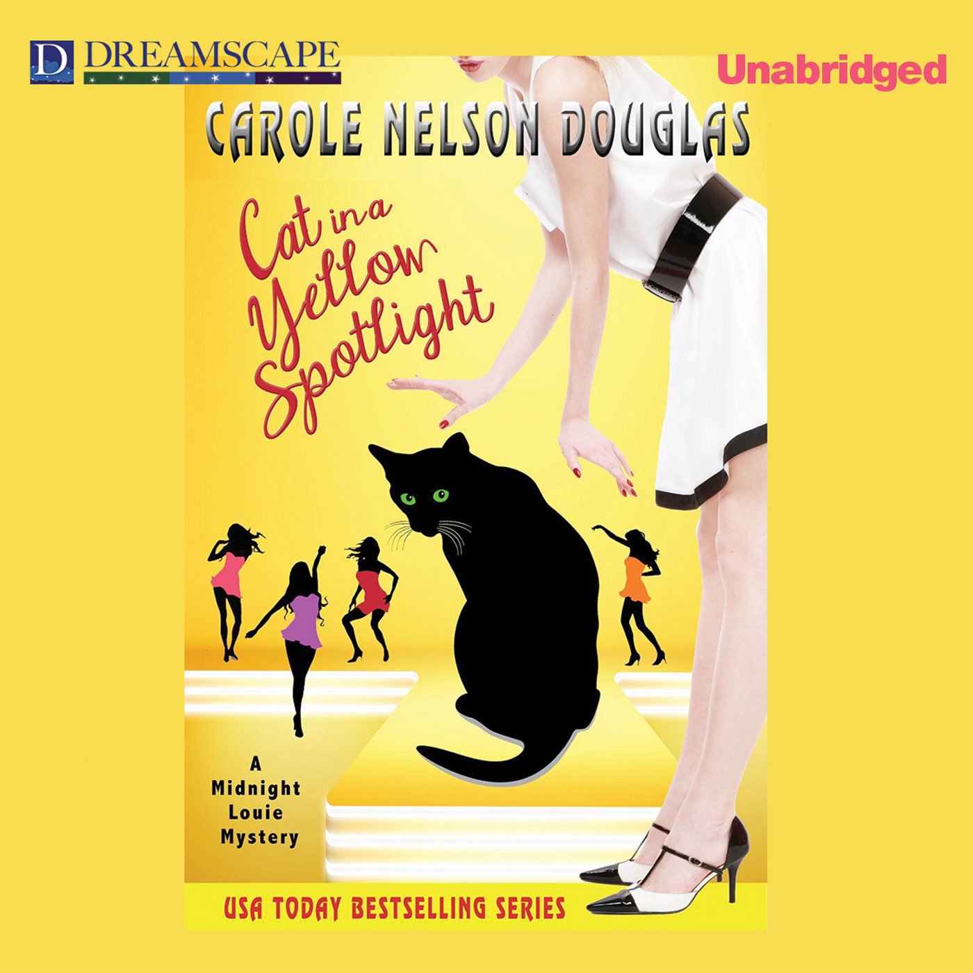 Cover art for Cat in a Yellow Spotlight