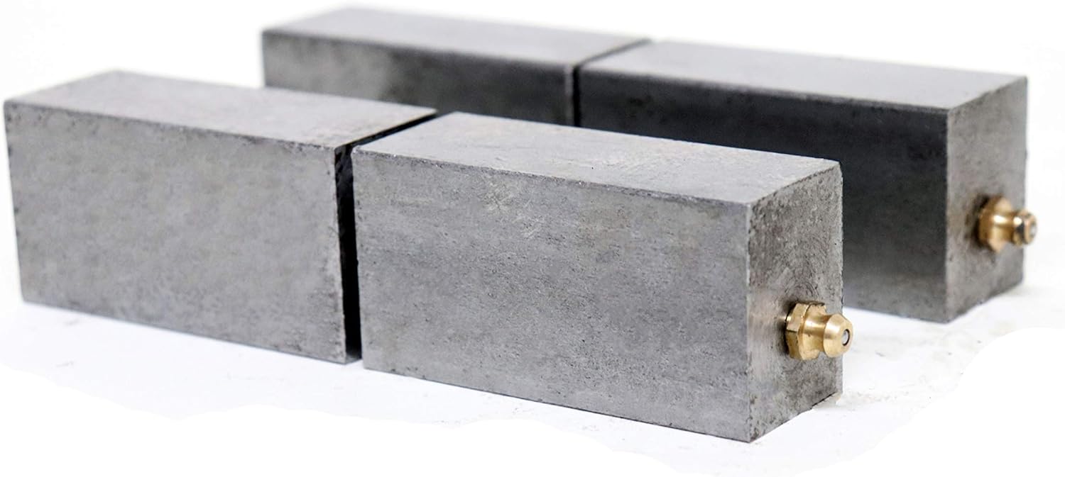 5 Square Rectangle Hinge Heavy Duty Weld on Steel Ball Bearing Barrel (Pair)