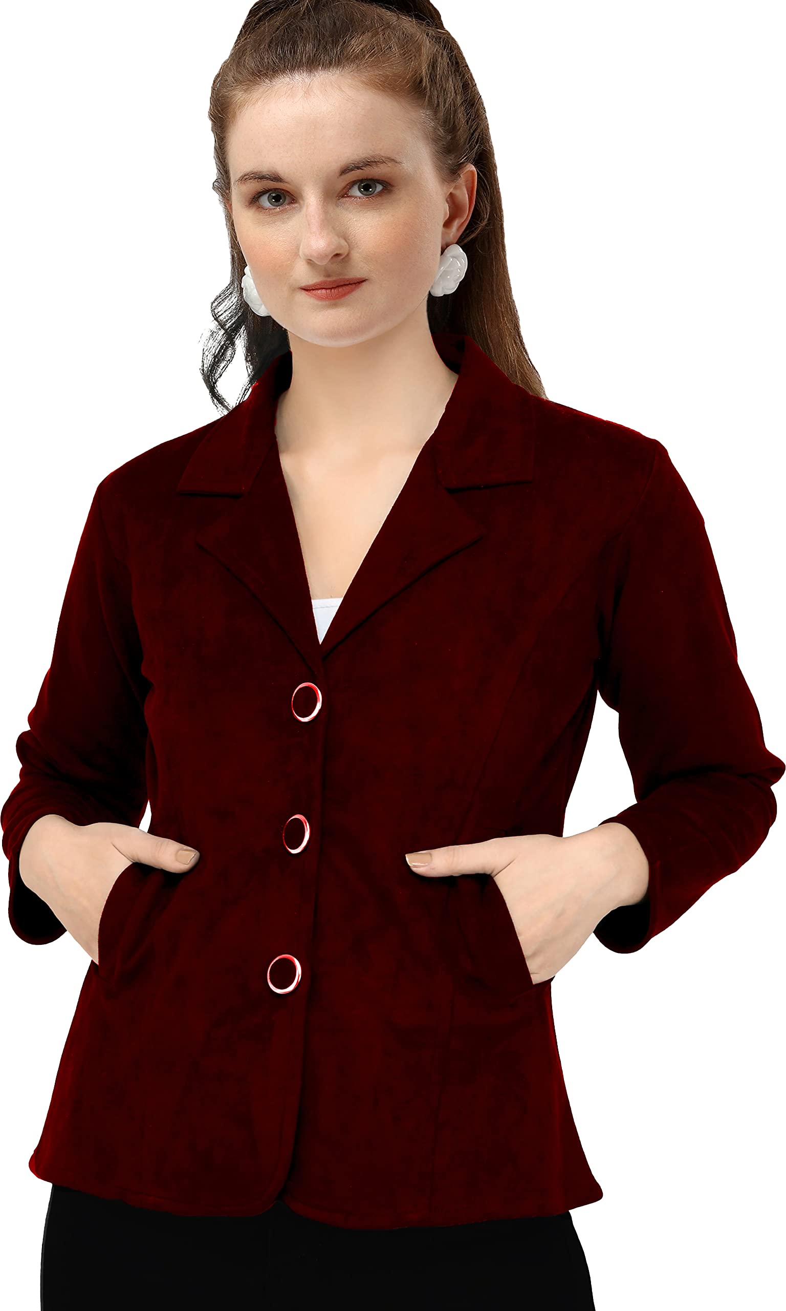 oriex the original fashion Women 3 Button Blazzer-32-picture-9