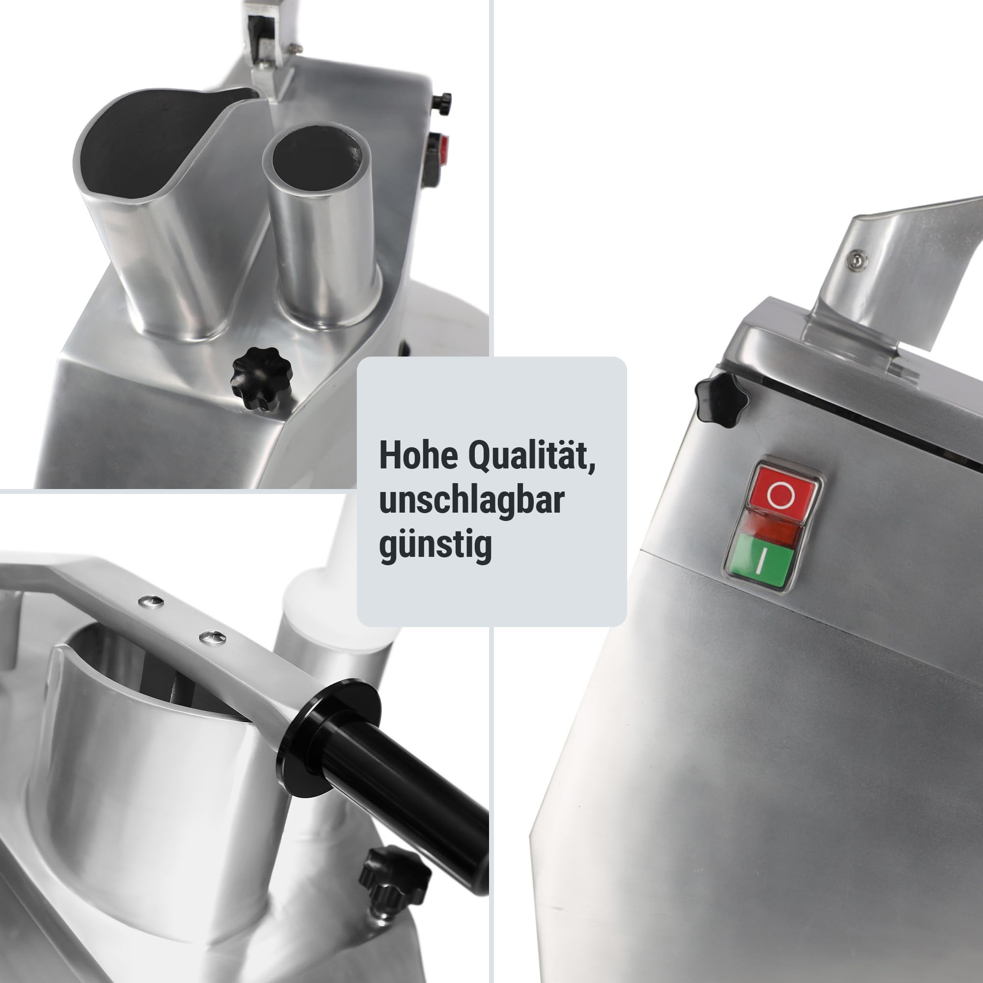 GGM Gastro Gemüseschneider 550W mit 5 Scheiben