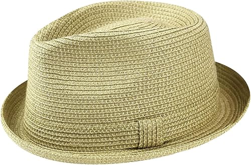 Vista 21 de Country Gentleman Fedora trenzada Joey para hombre