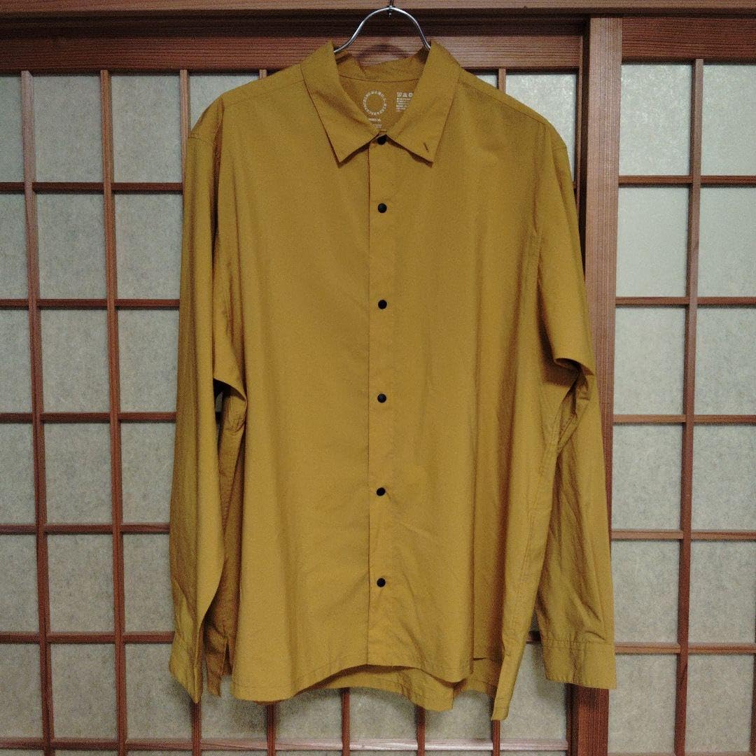 Amazon.co.jp: 山と道 ULシャツ Unisex XLサイズ マスタードカラー 