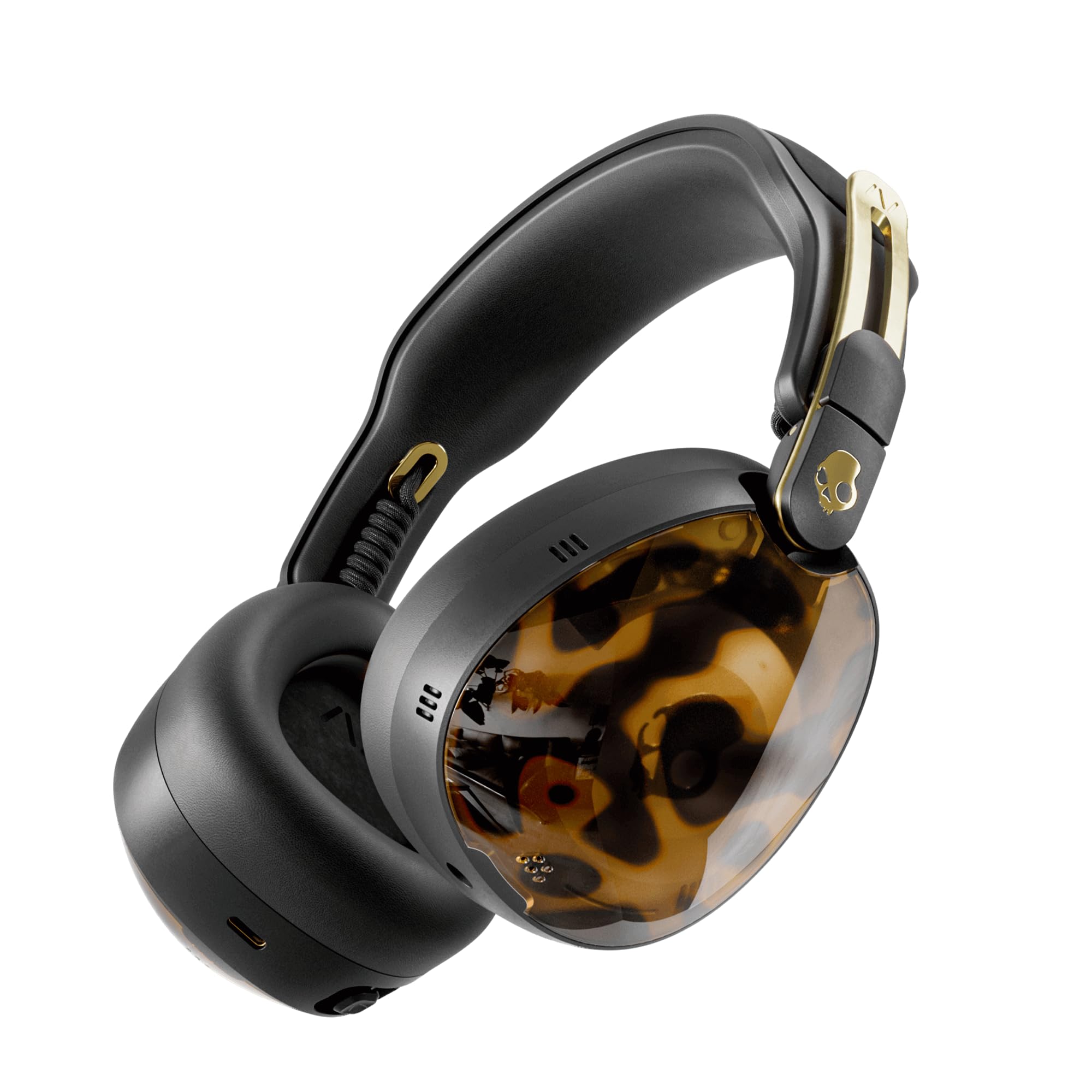 wireless headphones skullcandy aviator 900 tortoise with anc and thx audio