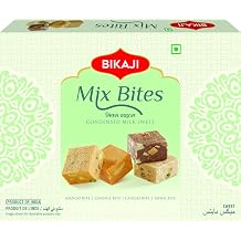BIKAJI Mewa Bite Mix 250g | 4-Flavor Condensed Milk Barfi Sweet Box | Includes Mango, Orange, Chocolate &amp; Dry Fruit flavors; soft, melt-in-mouth texture; ideal for Diwali, Holi, and festive