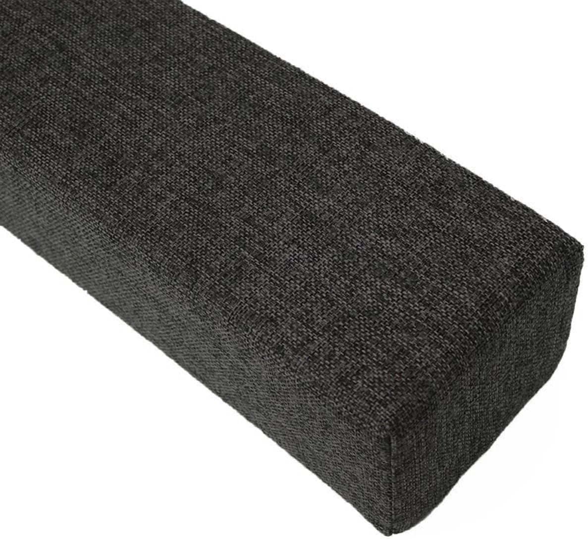 King Bed Headboard Pillow Cushion Custom Size Bed Gap Filler, Thick Foam Rectangle Mattress Gap Filler Bolster Long Armrest Mattress Pillow, Removable Washable