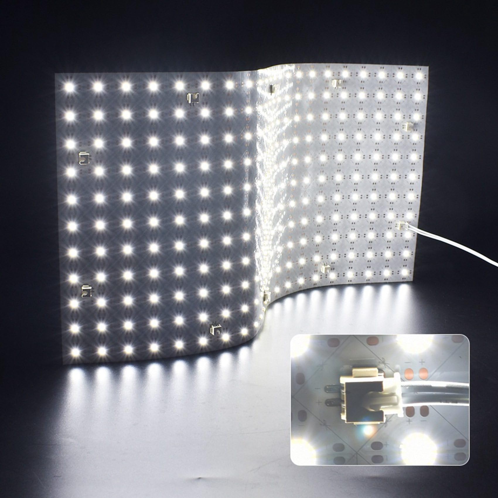 ISTOVO 4X Flexible LED-Platten, 490 X 245 Mm, DC 24 V, 242 LEDs, 28 W, Plattenleuchten für die Hintergrundbeleuchtung Von Marmor-Küchenarbeitsplatten und Werbeflächen