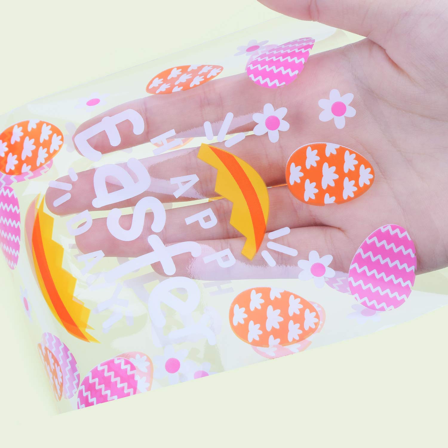 100 sacchetti di cellophane trasparenti con soffietto di base