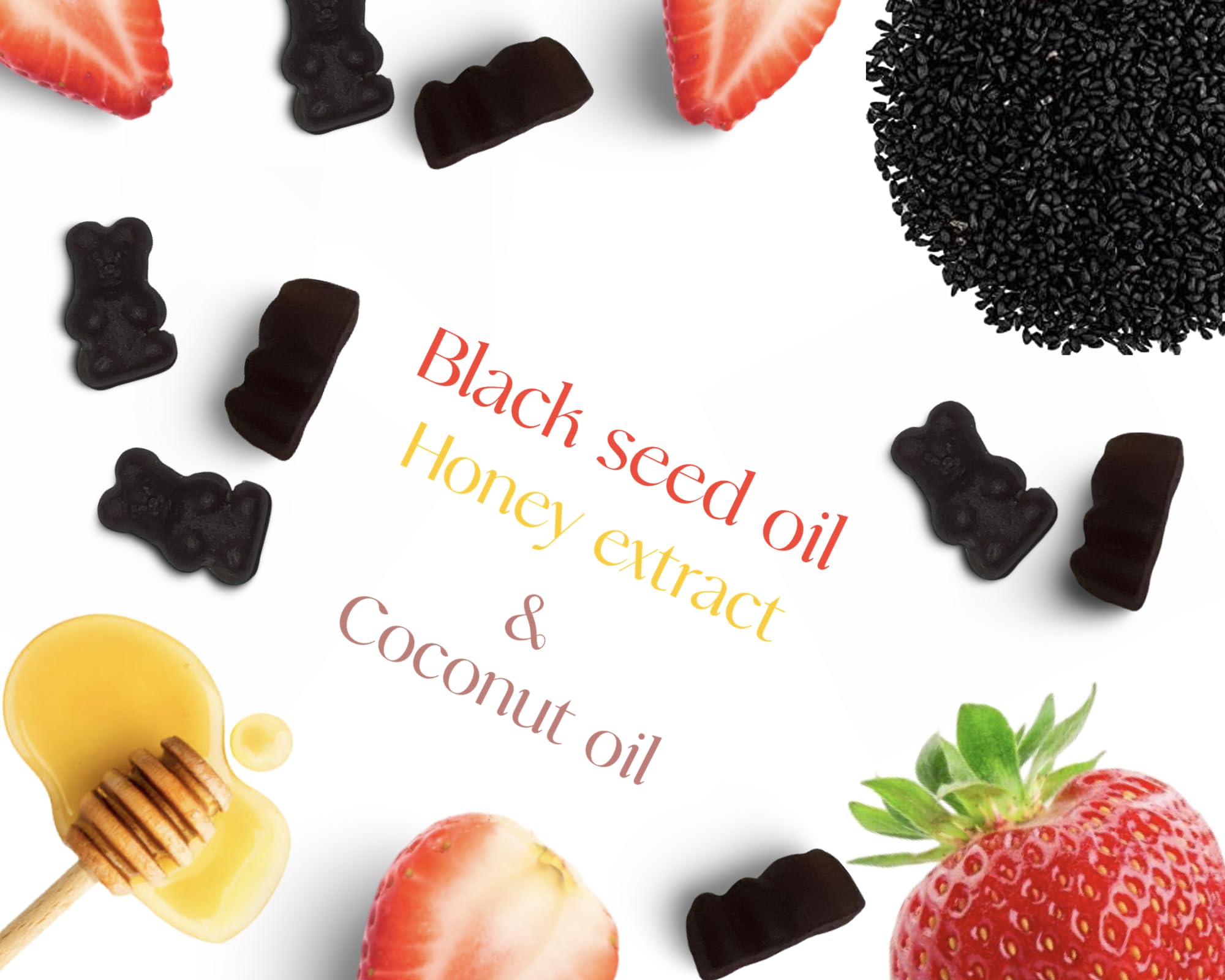 Black Seed Oil Nigella Sativa Capsules, Black Cumin Seed Oil For Hair Skin And Metabolism Support, Supports Weight Loss, Healths Harmony, 120ct - View #2