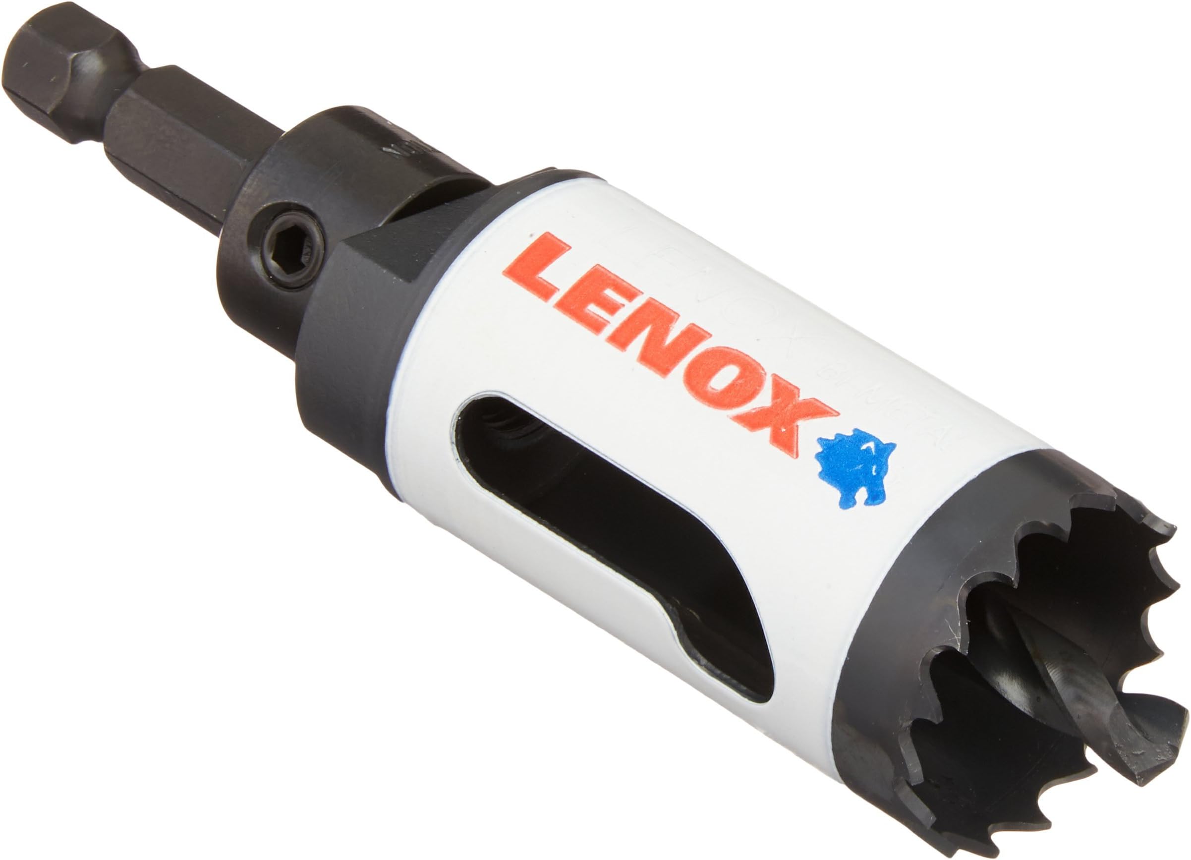 LENOX Tools Bi-Metal Speed Slot Arbored Hole Saw with T3 Technology, 1-1/8"