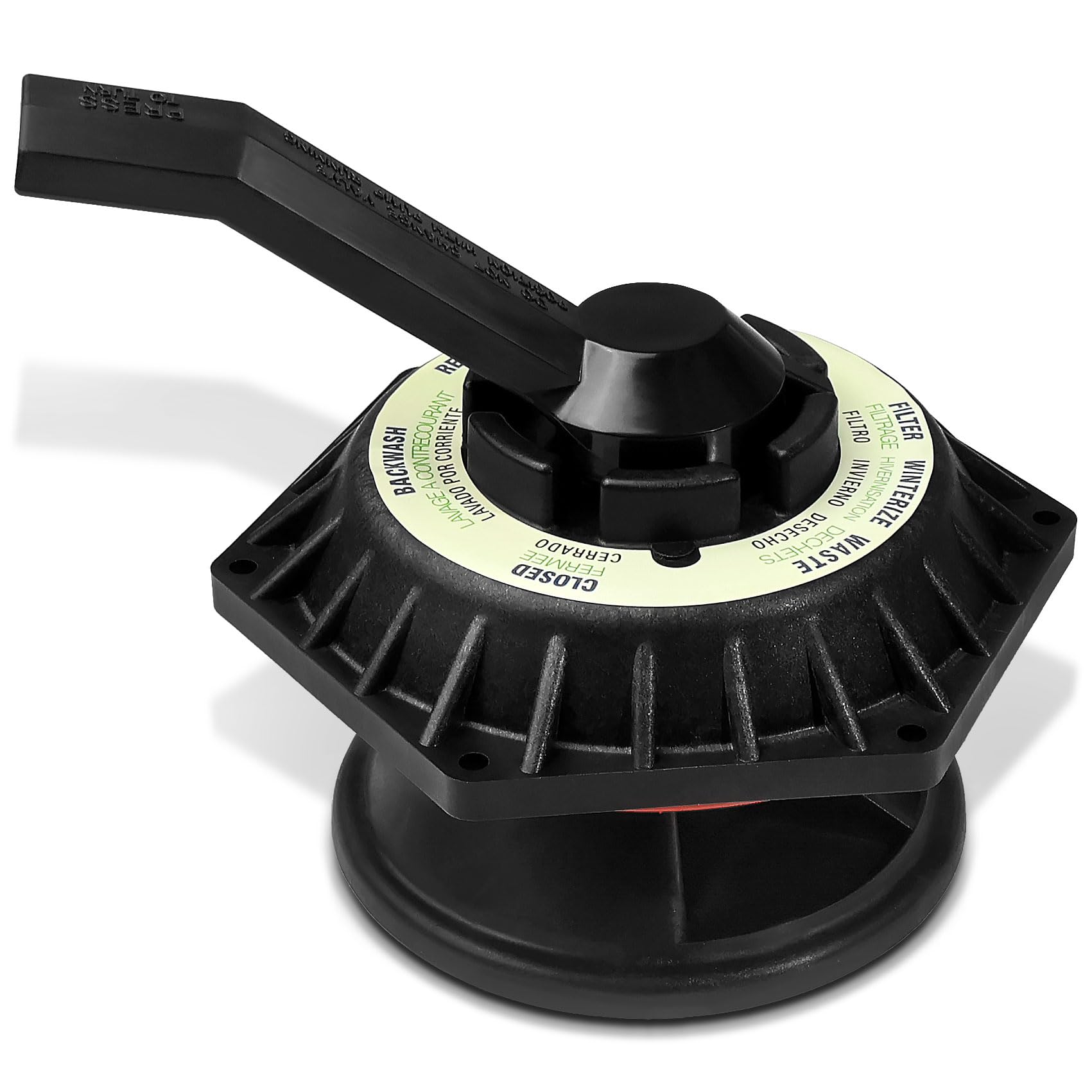 272531 Hi-Flow 6-Way Top Valve Assembly Compatible with 6-Way 1-1/2 Inch Sand Cylinder Valves, Suitable for Spa Sand Filters and Multi-port Valves in Swimming Pools - 262504 262505 262506