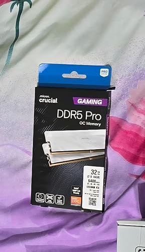 Crucial Pro DDR5 RAM 32GB Kit (2x16GB) 6400MHz CL32, Gaming PC
