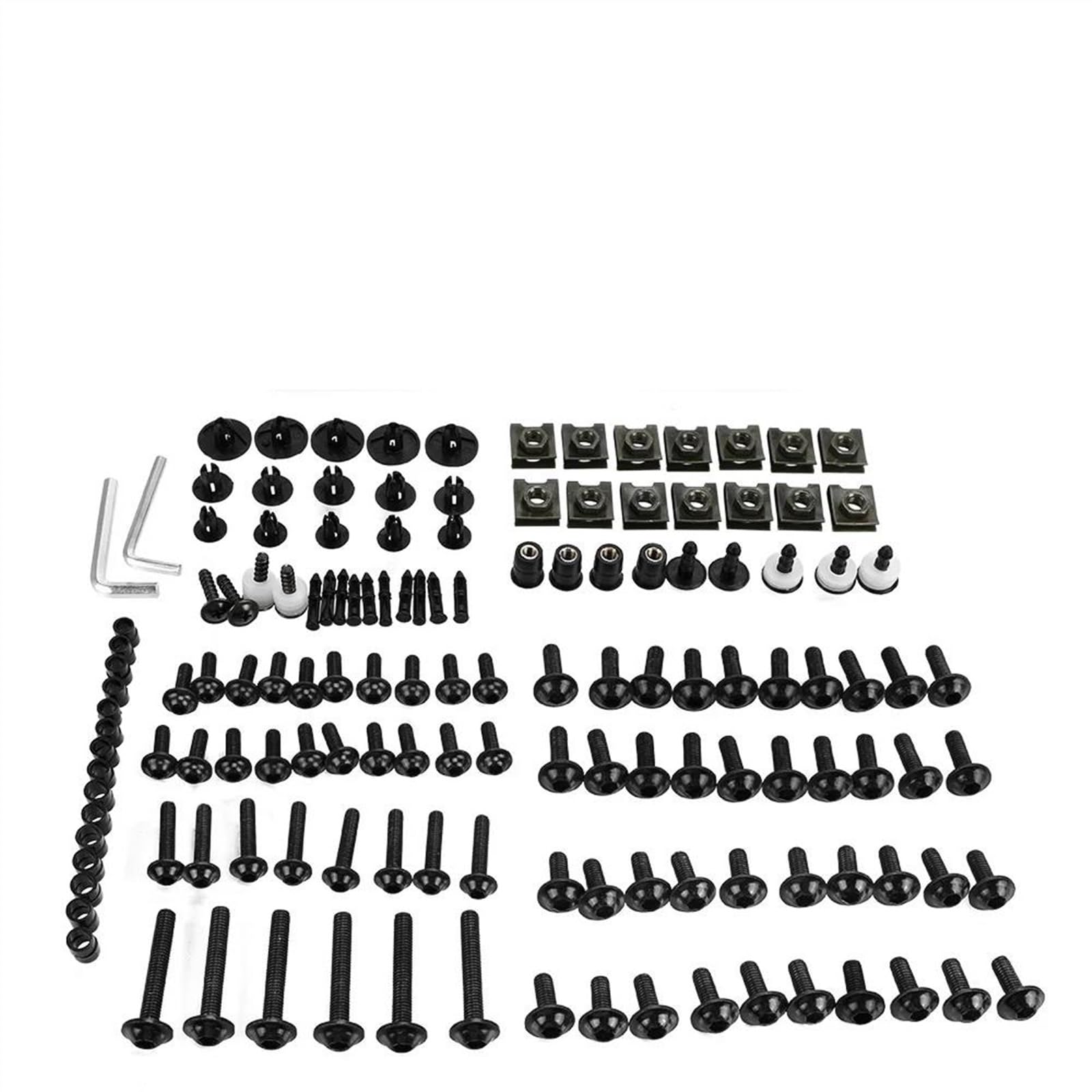 Motorcycle Modification Screw Nut Set For Africa Twin CRF1100L CRF1000L CRF 1100 1000 L Adventure ADV XRV750(Black)