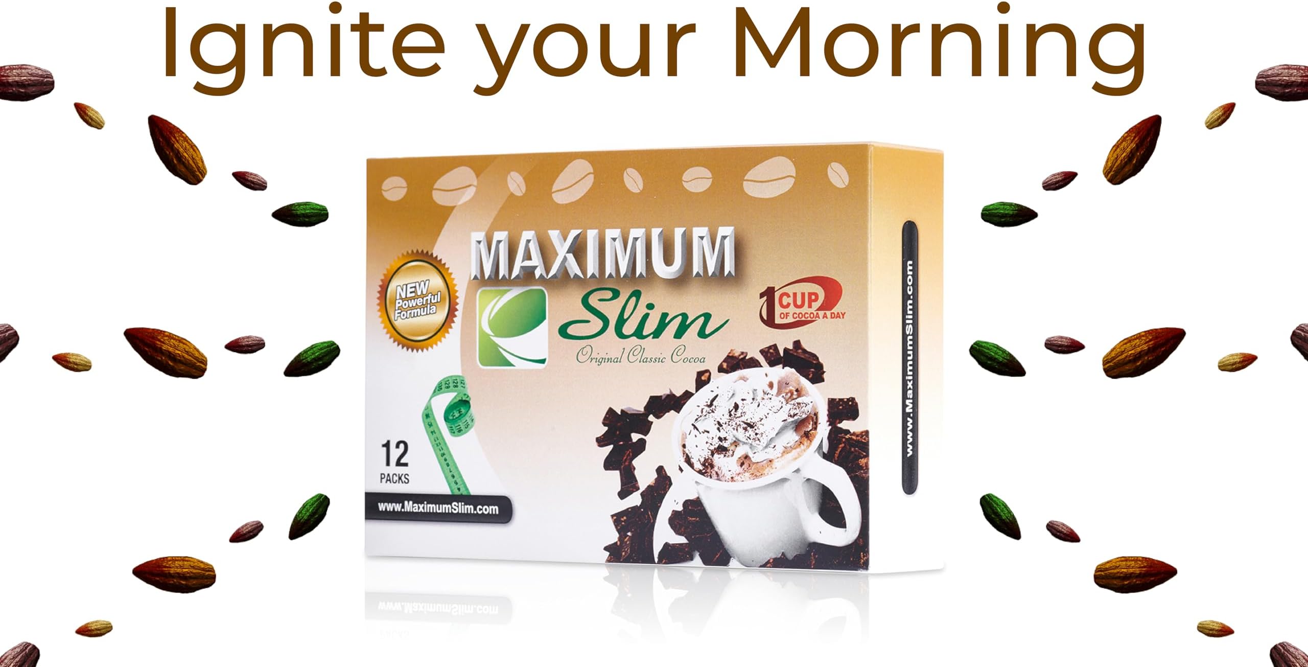 Premium Instant Cocoa - EFFECTIVE FORMULA - Maximum Formula, Maximum Results, & Maximum Taste - 30 ct