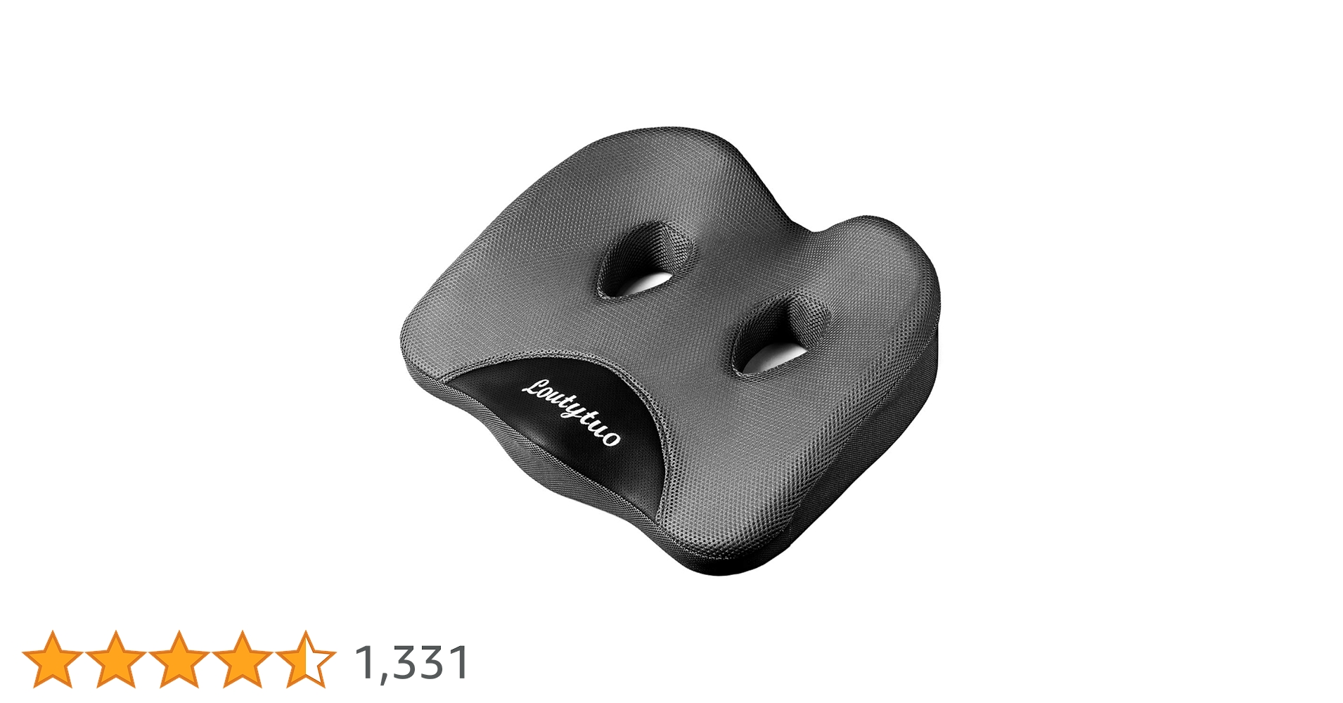 Amazon.co.jp: LOUTYTUO シートクッション枕 100%低反発素材