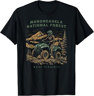 Monongahela National Forest ATV UTV OHV Quad Offroad T-Shirt