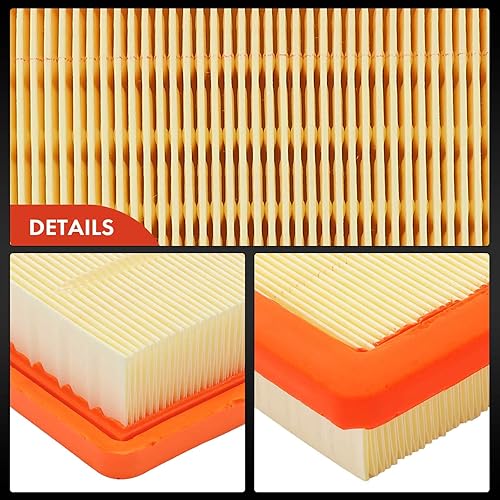 Miniatura 7 de A-Premium Filtro de aire de motor de 2 piezas compatible con BMW E89 R56 Z4 y Mini Cooper, Cooper Countryman, 2011-2016, 1.6L 3.0L, repuesto #