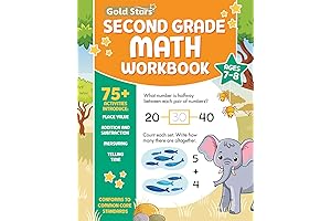 Second Grade Math Workbook Ages 7-8 | 30-Second Math Drills