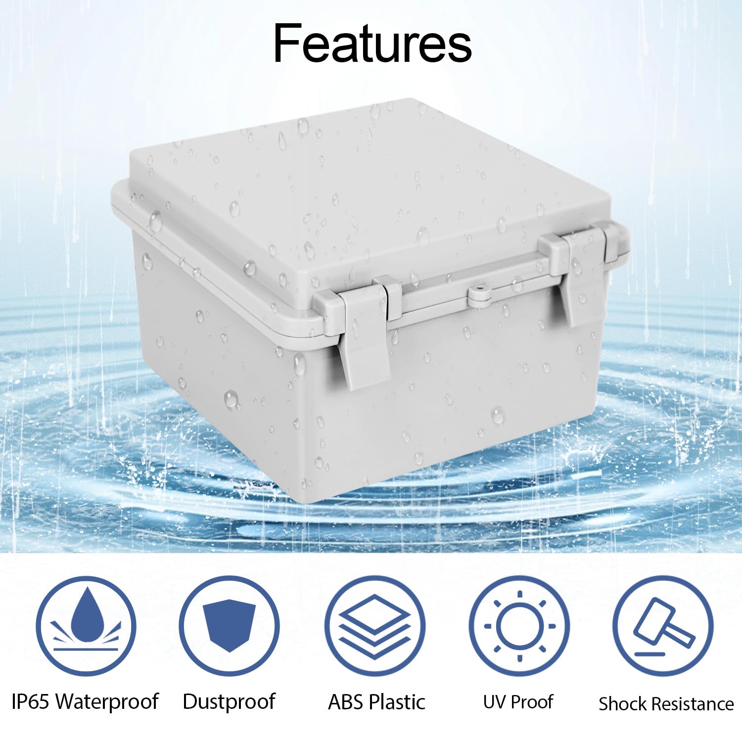 Waterproof Junction Box - IP65 Electrical Enclosure -3 Waterproof Junction Box - IP65 Electrical Enclosure -3