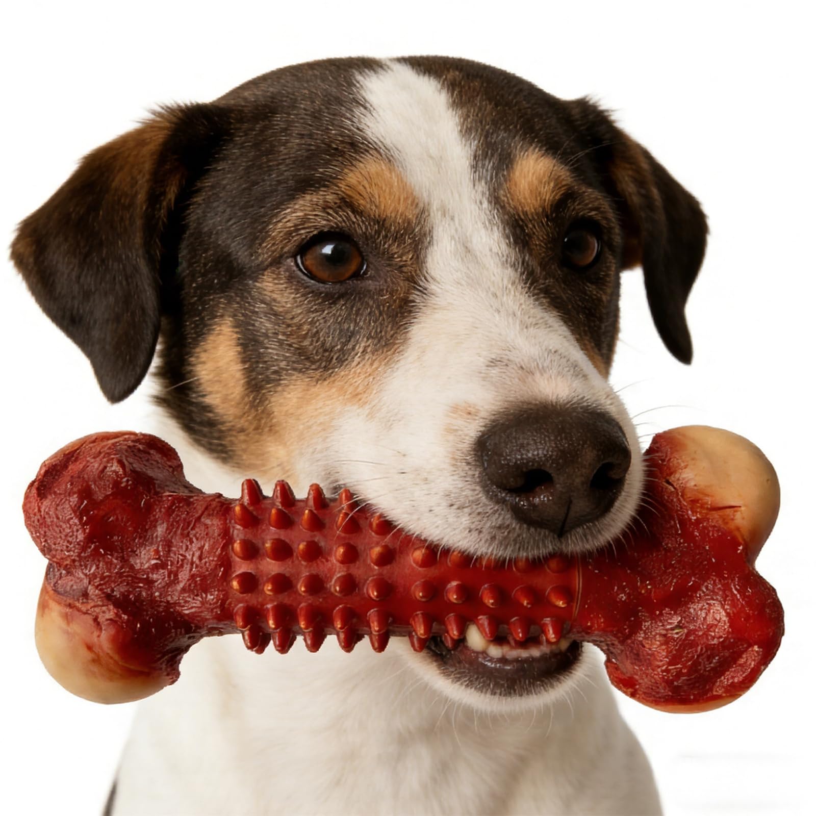 CtiUjdx Dog Toys for Boredom, Indestructible Dog Toys for Small Dogs, Tough Dog Chew Toys for Strong Chewers, Dog Toys Indestructible for Separation Anxiety and Dental Health,