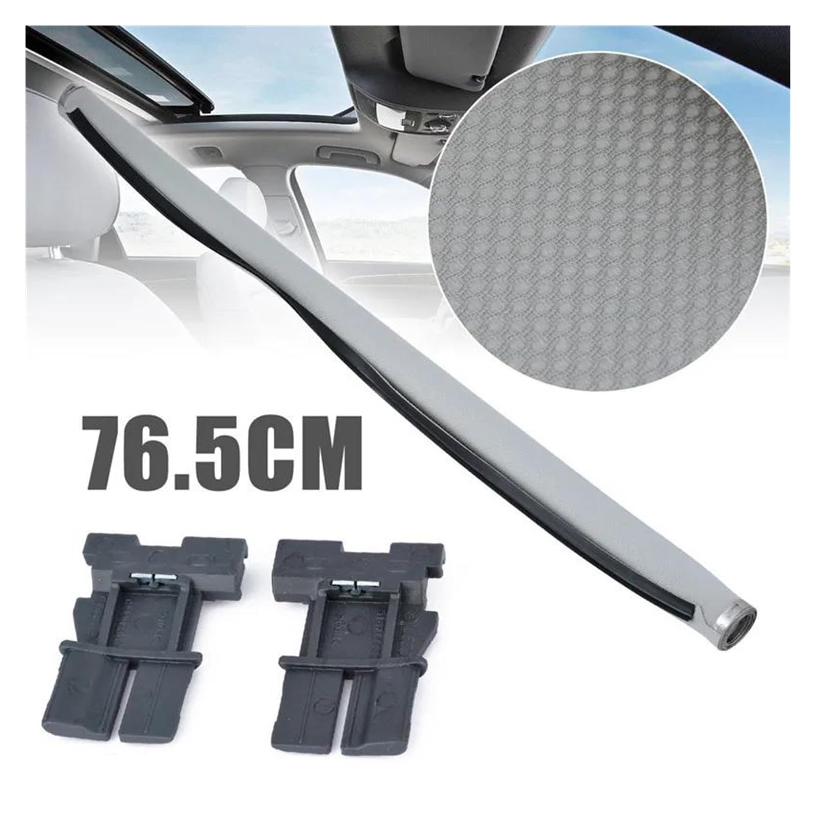 pour VW pour Golf pour Tiguan pour Passat pour Touran pour Sharan pour Santana pour Rideau Pare-Soleil pour Toit Ouvrant 1K9877307A Voiture Pare-Soleil (Couleur : Beige)