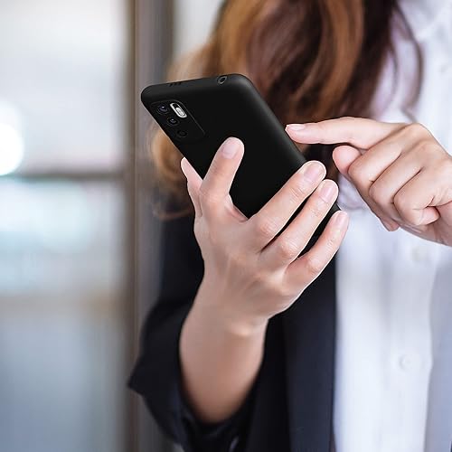 Miniatura 4 de kwmobile Funda compatible con Xiaomi Redmi Note 10 5G - Funda protectora de silicona TPU suave y delgada - Negro mate