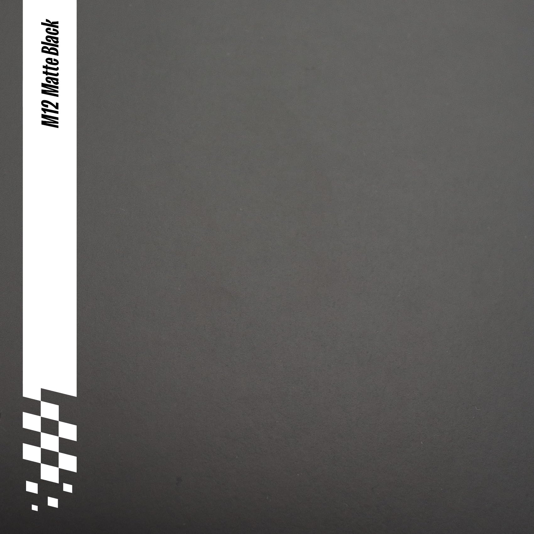 Finest Folia 2080 Pellicola autoadesiva per auto, moto, barca, 30 x 152 cm, per protettiva 3D con canali d'aria (M12 nero opaco) - 3